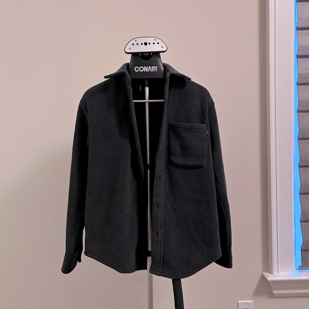 New TNA fluffy shirt coat